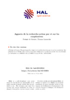 Apports de la recherche-action par et sur les coopératives