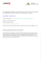 Re-Embedding Work in a Political and Social Project: The Case of Business and Employment Cooperatives in France